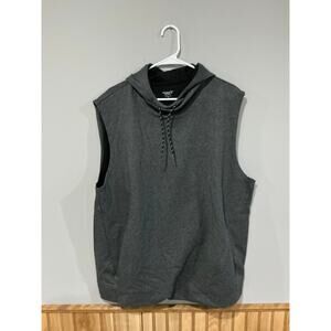 Old Navy Active Dynamic sleeveless hoodie in Black size 2XL